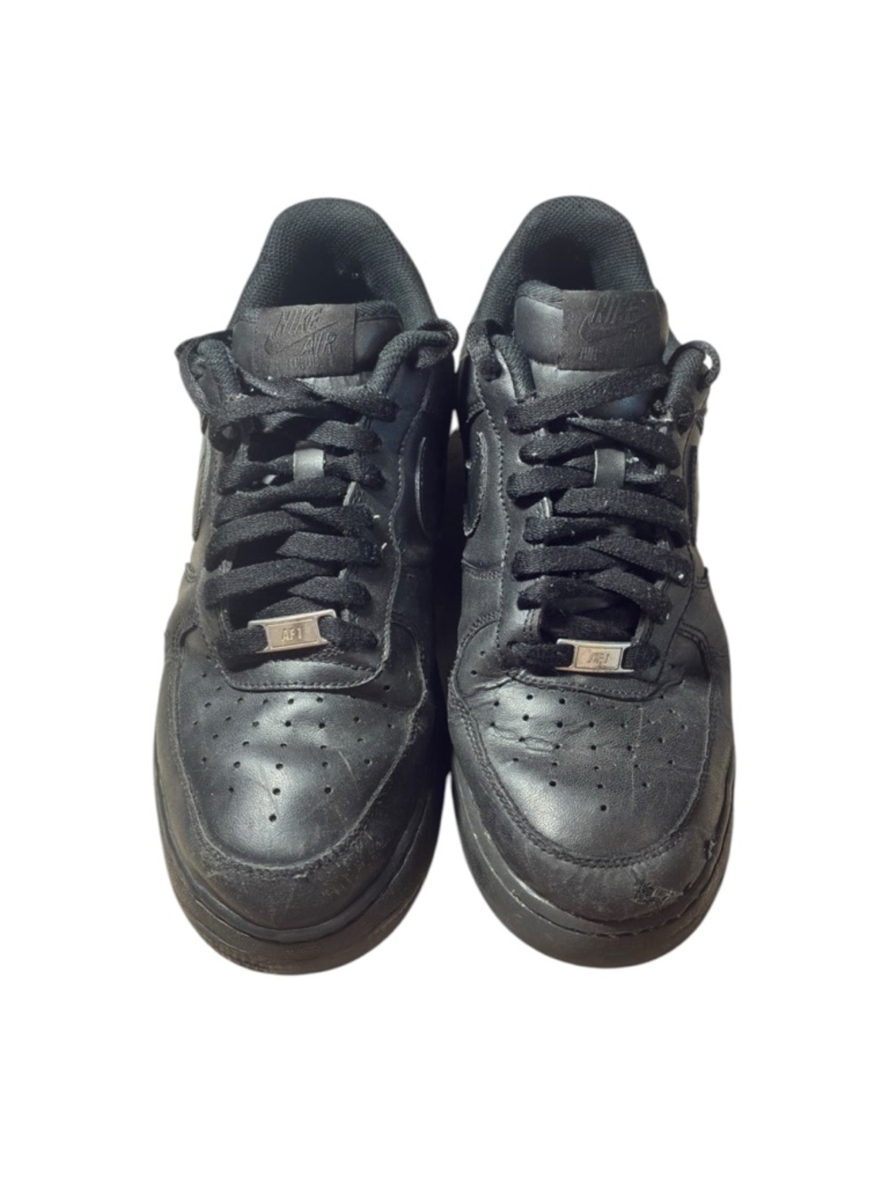 Men’s 9 Nike Air Force 1 Low Triple Black Sneakers Shoes AF1 Casual Classic